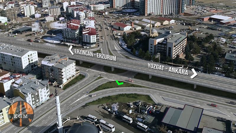 KÖPRÜLÜ KAVŞAKTA ÇALIŞMALAR DEVAM EDİYOR…