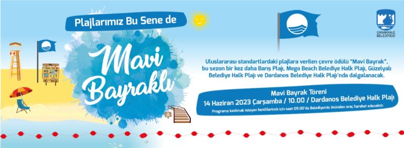 Plajlarımız Bu Sene de Mavi Bayraklı
