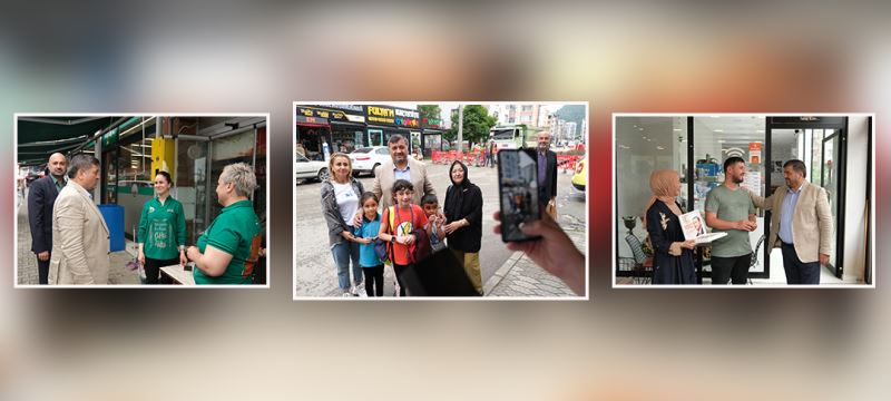 BAŞKAN ŞENLİKOĞLU, TEYYAREDÜZÜ MAHALLESİ’NDE ESNAF VE VATANDAŞLARI ZİYARET ETTİ