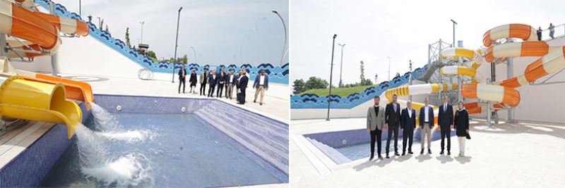 Gölcük Aquapark tamam sıra açılışta