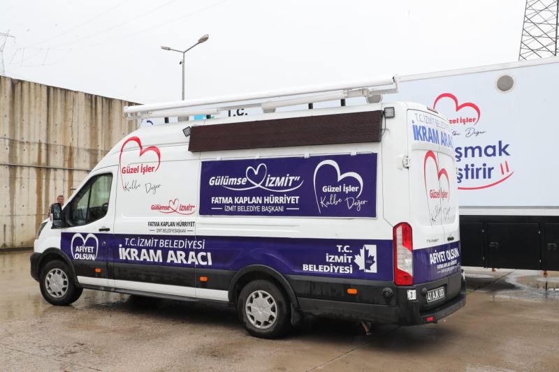 İZMİT BELEDİYESİNİN 2. AŞEVİ OLARAK HİZMET VERECEK KOCAMAN BİR MOBİL AŞEVİ VAR ARTIK!