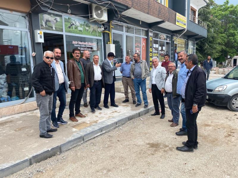 BELEDİYE BAŞKANIMIZ EKİCİOĞLU, BOZTEPE İLÇESİNİ ZİYARET ETTİ