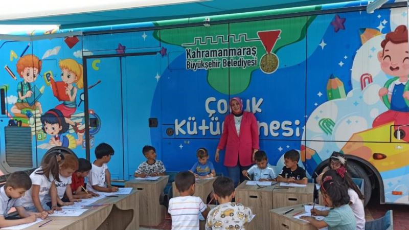 Gezici Kütüphane Ilıca İlkokulu Öğrencilerinin Misafiri Oldu