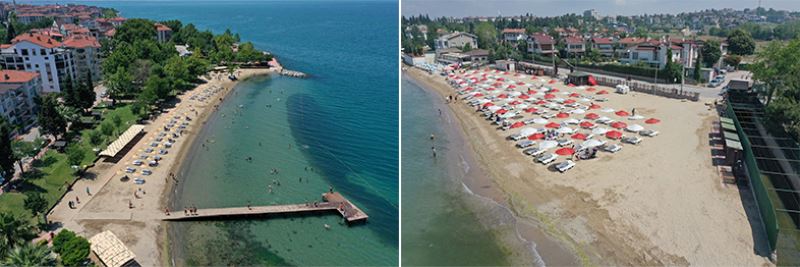 Kocaeli’nin plajları yaza hazır