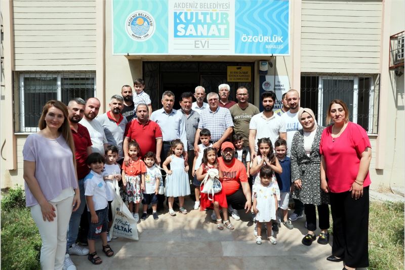 AKDENİZ BELEDİYESİNDEN “BABALARA ÖZEL” ETKİNLİK