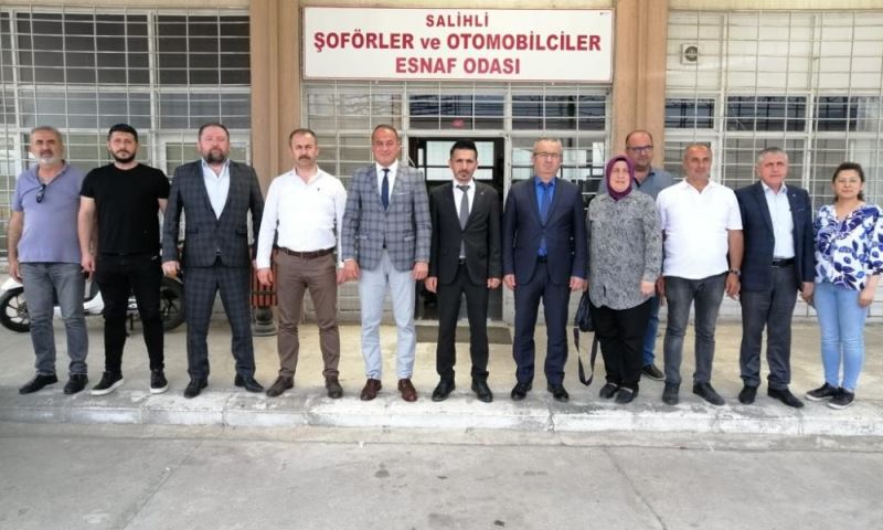Büyükşehir Salihli’de Şoför Esnafıyla Buluştu