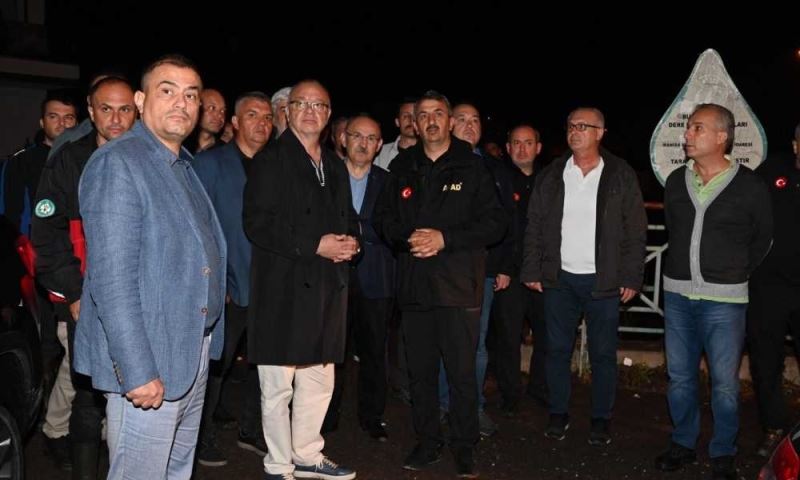 Başkan Ergün, Sabahın İlk Işıklarına Kadar Akhisar’daydı