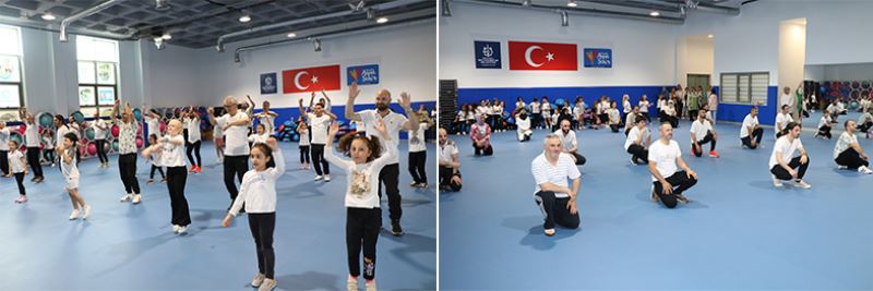 Babalar Gününe özel zumba ve dans