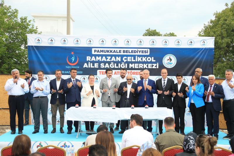 PAMUKKALE BELEDİYESİ ANAFARTALAR’A  AİLE SAĞLIĞI MERKEZİ KAZANDIRIYOR