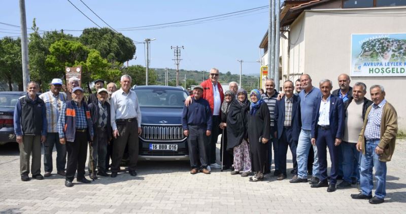 TOGG, Avrupa Leylek Köyü Eskikarağaç’ta