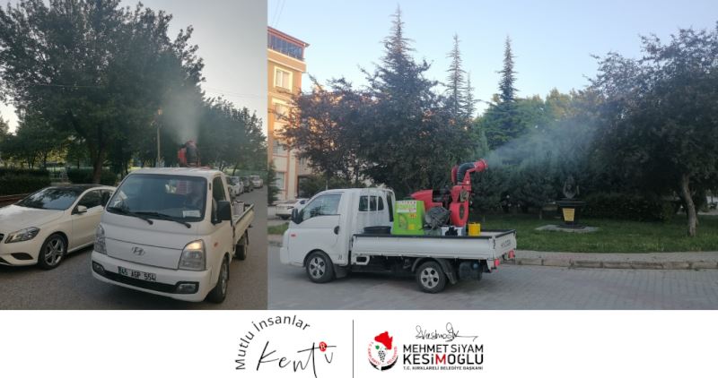 Dantel böceği ile mücadele devam ediyor