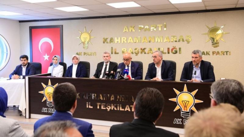 Bakan Kirişci; “Ortak Paydamız Kahramanmaraş”
