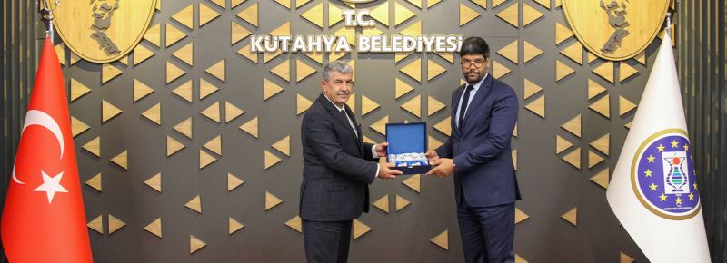 FAS KRALLIĞI İSTANBUL BAŞKONSOLOSU ERRAMİ’DEN BELEDİYEMİZE ZİYARET