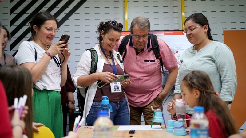 ‘Bilim Samsun‘a hayran kaldılar