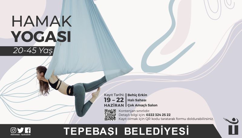 HAMAK YOGASI İÇİN KAYITLAR BAŞLADI