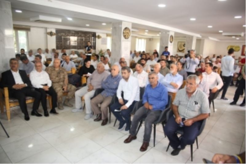 MAHALLE BULUŞMALARININ ÜÇÜNCÜSÜ BAHÇELİEVLER MAHALLESİ’NDE