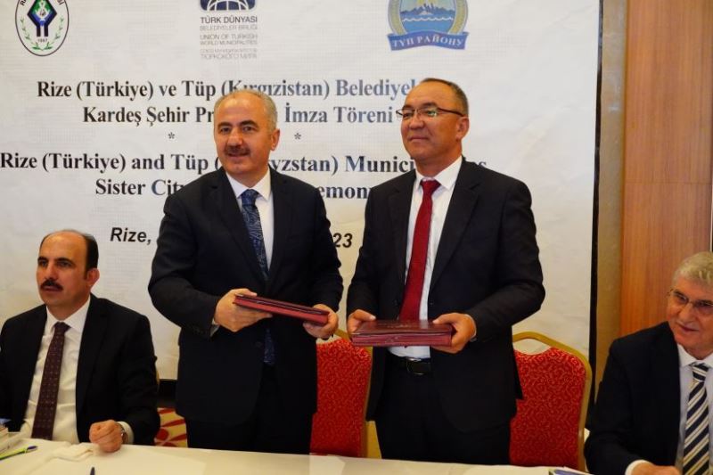 KARDEŞ DEVLETLERİN CUMHURBAŞKANLARININ ŞEHİRLERİ “KARDEŞ ŞEHİR” OLDU