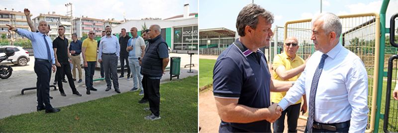 Genel Sekreter Gündoğdu, Kocaelispor Brunga tesislerini inceledi