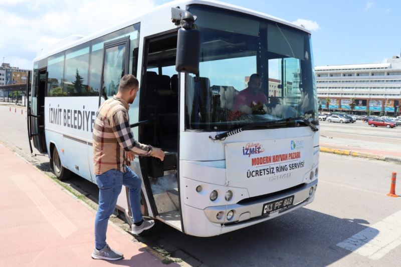 MODERN HAYVAN PAZARI’NA ÜCRETSİZ RİNG SERVİSİ BAŞLADI