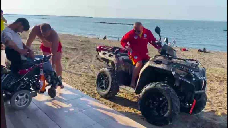 Medet’in kumsaldaki ATV turu hayali hayat timiyle gerçeğe dönüştü