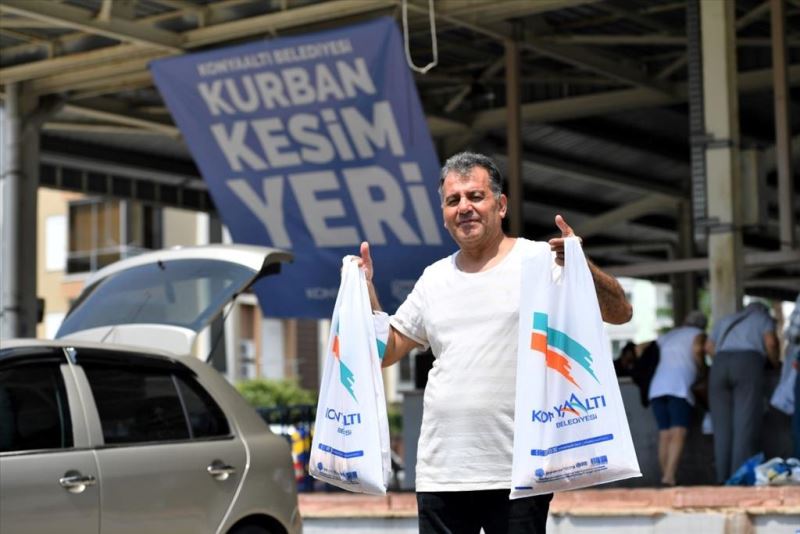 Vatandaş kurban hizmetinden memnun
