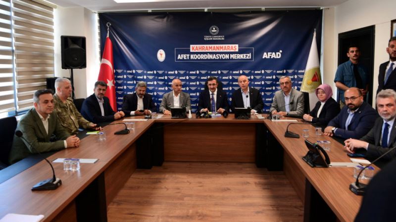 Cumhurbaşkanı Yardımcısı Yılmaz; “Asrın Felaketinden Asrın Dayanışmasıyla Ayağa Kalkıyoruz”