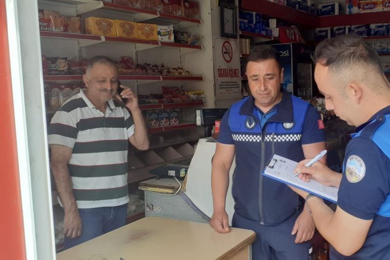 Kurban bayramı öncesi, Zabıta Müdürlüğü ekipleri ilçemizde faaliyet gösteren fırın, kasap, şarküteri,