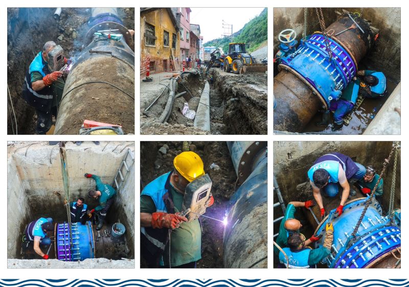 HATTA SU VERİLMEYE BAŞLANDI