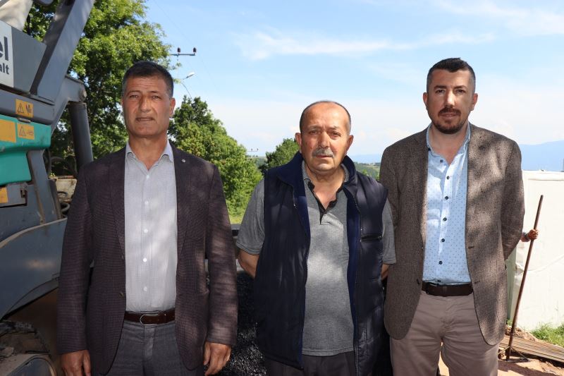 İZMİT BELEDİYESİ ORHANİYE MAHALLESİNİ ASFALTA KAVUŞTURDU