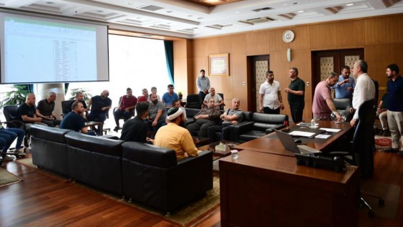 Ayakkabıcı Esnafına Geçici İş Yerleri Teslim Edildi