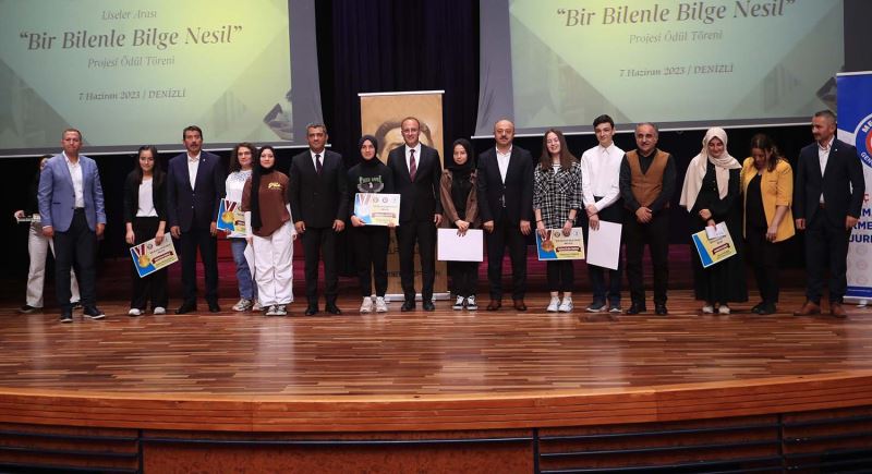 BİR BİLENLE BİLGE NESİL YARIŞMASI ÖDÜL TÖRENİ GERÇEKLEŞTİ