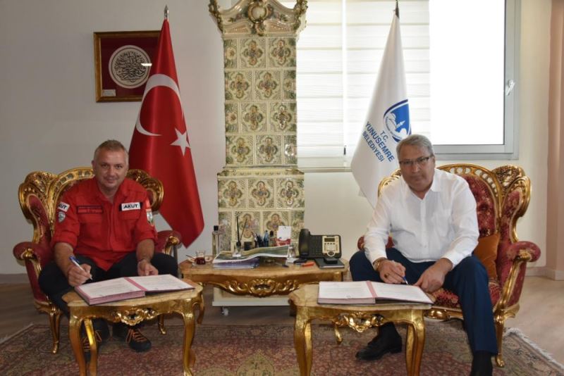 YUNUSEMRE AKUT İLE PROTOKOLÜNÜ YENİLEDİ