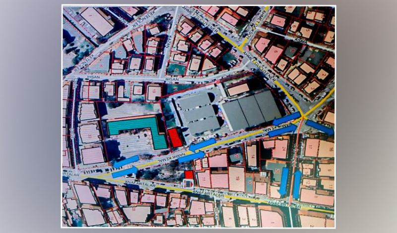 Namık Kemal Caddesi ve Ofis Sokak Geçidi’ndeki trafik yönleri hakkında açıklama