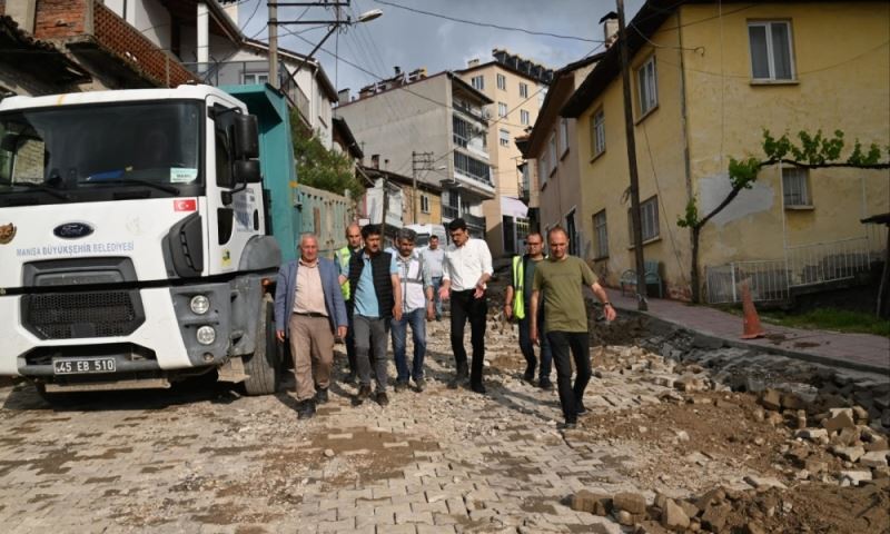 Büyükşehir ve MASKİ Demirci’de Yağış Teyakkuzunda
