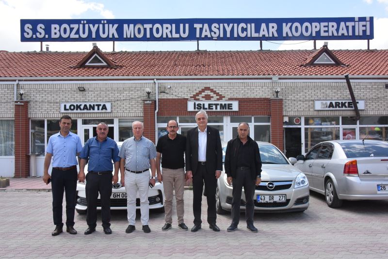 BAŞKAN BAKKALCIOĞLU’NDAN TAŞIYICILAR KOOPERATİFİNE ZİYARET