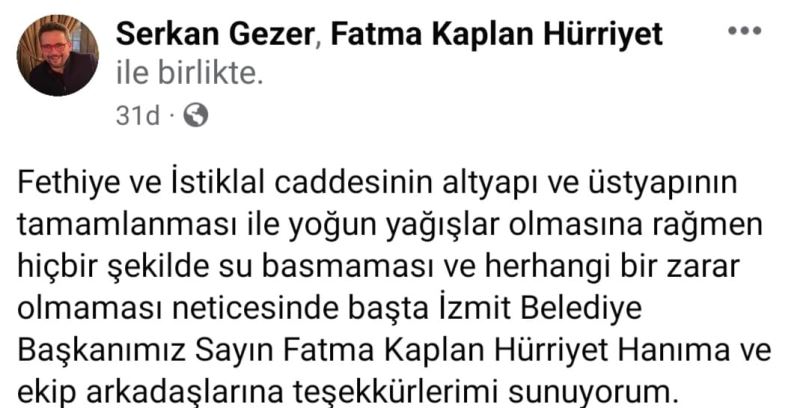 FETHİYE CADDESİ VE İSTİKLAL CADDESİ ALT YAPIDA SINIFI GEÇTİ!