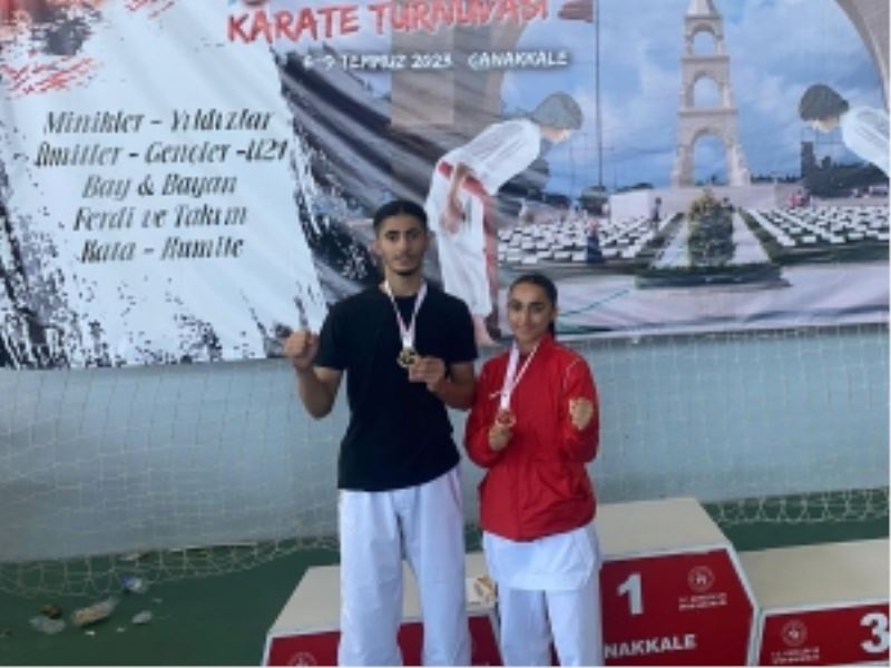DBB sporcuları uluslararası turnuvadan altın ve bronz madalyayla döndü