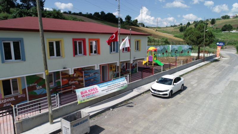 MAHALLE KREŞLERİNİN 8’İNCİSİ ATAKÖYDE HİZMETE AÇILIYOR