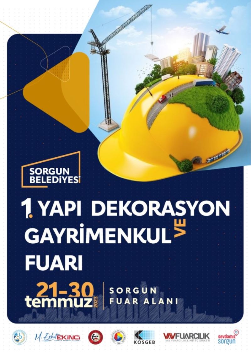 1. Yapı Dekorasyon ve Gayrimenkul Fuarı Açılışa hazırlanıyor