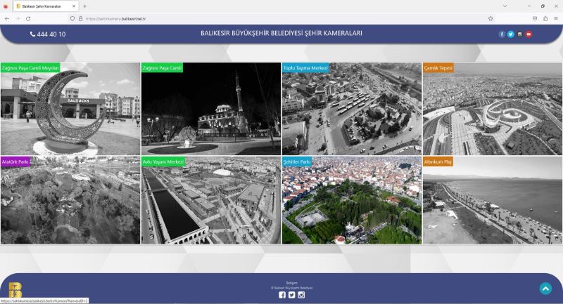 BBB, Şehir Kameralarını Devreye Aldı