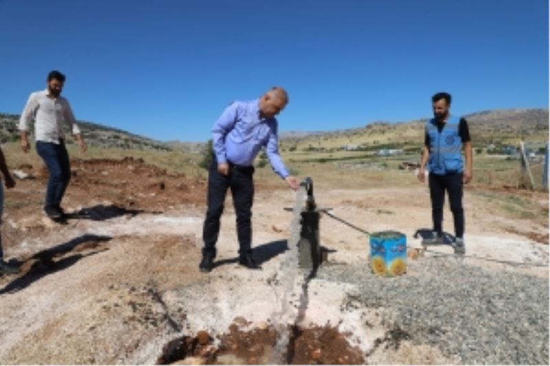 Çermik Kalecik mahallesinin su sorunu çözüldü