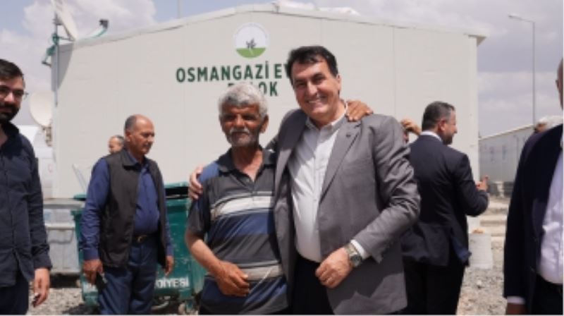 İslahiye Osmangazi Evleri’nde Çalışmalar Tam Gaz