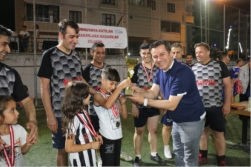BİRİMLER ARASI FUTBOL TURNUVASI SONA ERDİ