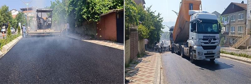Kuruçeşme Muammer Aksoy Caddesi asfaltlandı