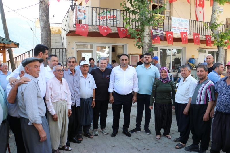 BAŞKAN YILMAZ, YAYLALARDA VATANDAŞLARI DİNLEDİ