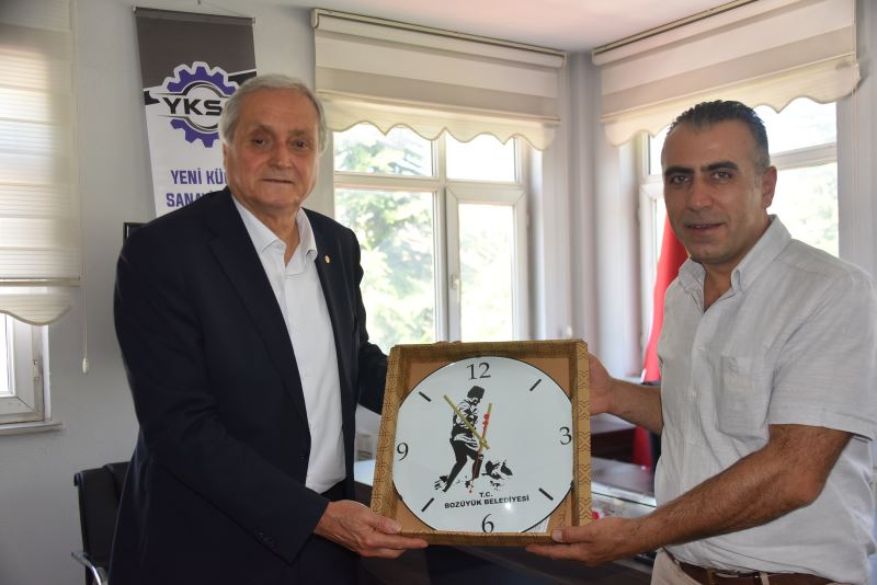 BAŞKAN BAKKALCIOĞLU’NDAN YENİ SANAYİ SİTESİ YÖNETİMİNE İADE-İ ZİYARET