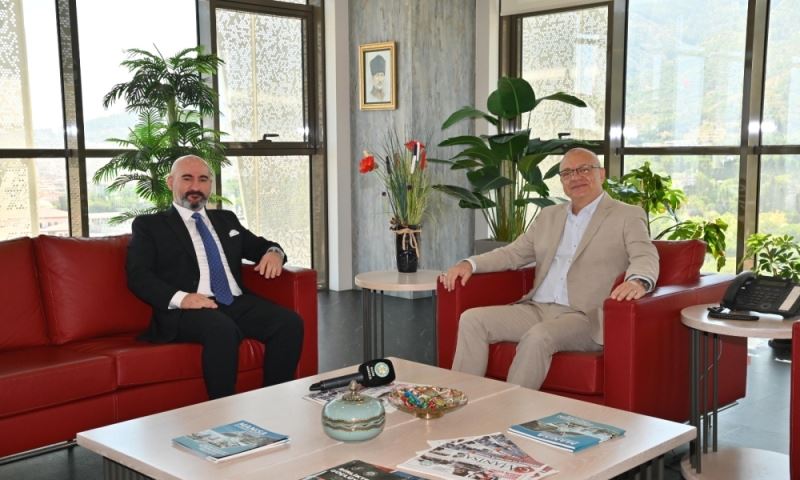 Başkan Ergün, Baro Başkanı Rona’yı Ağırladı