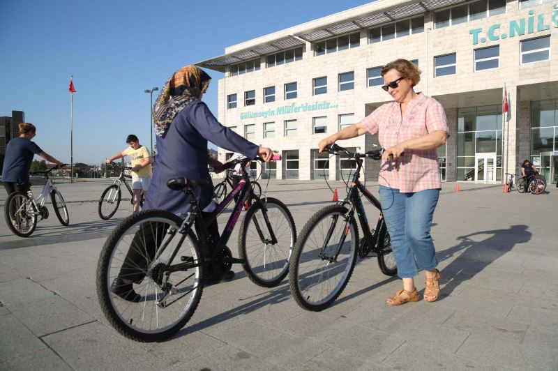 Nilüfer’de bisiklet sürmeyi bilmeyen kalmayacak