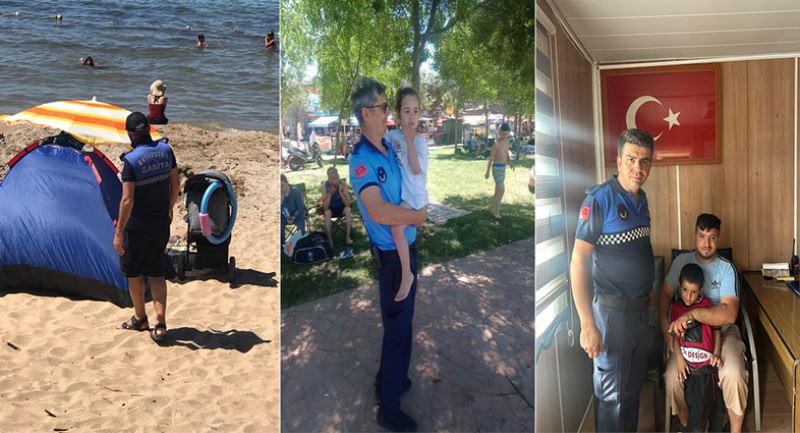 Büyükşehir Zabıtası 7/24 sahillerde görev başında