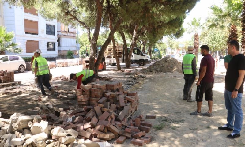 Atatürk Bulvarında Altyapı Çalışmaları Başladı